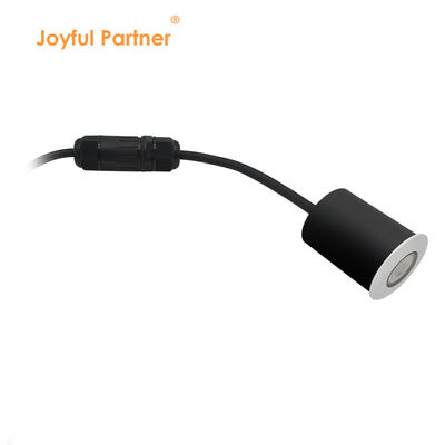 مصابيح حمام السباحة DC12 ~ 24V 1W 2W الفولاذ المقاوم للصدأ LED لون واحد مع صندوق أسود ABS