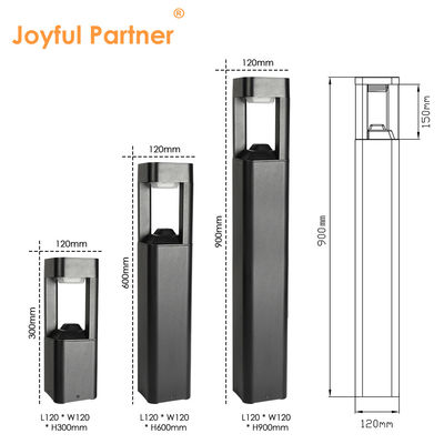 ضوء الحديقة الشارع LED مع ارتفاع 600mm وخيارات تخصيص الألوان المتاحة