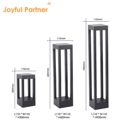 نمط جديد مضاد للماء مصباح الحديقة LED CREE LED 8W مع الطاقة المغطاة بالألومنيوم AC 110-285V لون واحد