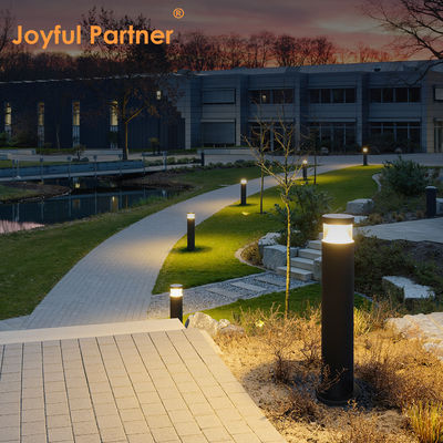 إضاءة حديقة خارجية منخفضة الجهد LED بولارد RA92 BRIDGELUX LED ارتفاع 600 مم للمناظر الطبيعية والفناء والممر