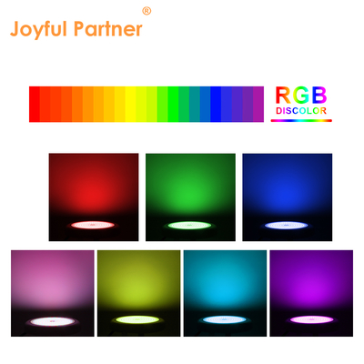 IP68 مقاوم للماء RGB / RGBW تغيير اللون البركة الأضواء المسطحة مع الراتنج مليء حمام السباحة الضوء تحت الماء