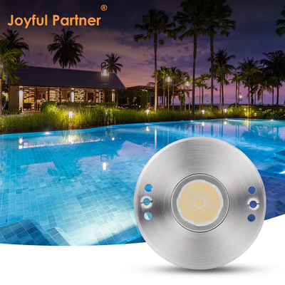 مصباح LED صغير مقاوم للماء غائر 1 واط 12 فولت تيار مستمر 8 درجات زاوية شعاع ضيقة IP68 إضاءة المناظر الطبيعية الخارجية