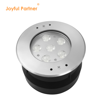 24 فولت 6W 12W الفولاذ المقاوم للصدأ 316 LED ضوء تحت الماء مع أبيض بارد مع غطاء تركيب بلاستيكي لبركة السباحة
