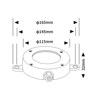 مصباح نافورة LED شريك مبهج IP68 مقاوم للماء 316 ستانلس ستيل DIA115*32MM ضوء حمام السباحة