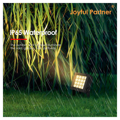 مصباح حديقة LED خارجي من الألومنيوم المصبوب بالقالب مربع 130*130 مم 16x1 واط LED للاستخدام الخارجي