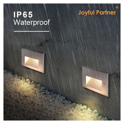 مستطيل جديد 3W SMD مصابيح LED 170 * 106mm AC100-240V IK10 الملون الأبيض الخارجي