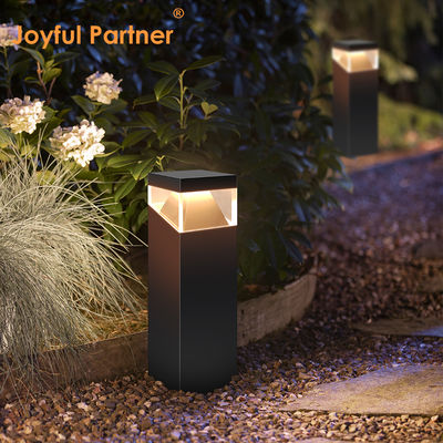 Garden Bollard Light Outdoor Aluminium 10W 3000K AC110-265V Height 45cm For Landscape Pathway