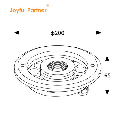 LED Pool Fountain Light Durable DC24V CE Certificated Passed Waterproof SS316 Housing