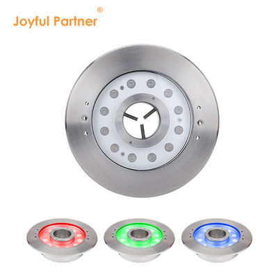 RGB Color Fountain Led Light Widely Used Nozzle Stainless Steel 316 DC24 Volts With CE Certificate