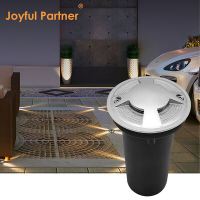 RGB LED Deck Light Garden IP67 1W 2W 3W DC12V 24V مواد الألومنيوم المصبوب المضغوط 316 غطاء الفولاذ المقاوم للصدأ