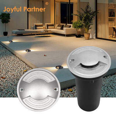RGB LED Deck Light Garden IP67 1W 2W 3W DC12V 24V مواد الألومنيوم المصبوب المضغوط 316 غطاء الفولاذ المقاوم للصدأ