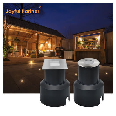 IP67 LED إضاءة تحت الأرض 1W 2W 3W مضيئات متدلية مربع SS Cover
