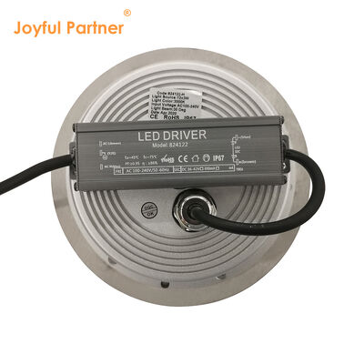 مصابيح تحت الأرض LED IP67 الألومنيوم 12W 24W 36W DIA185MM مع عدسة غير متماثلة