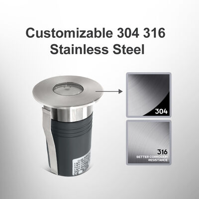 3W 3000K LED إضاءة تحت الأرض إضاءة المناظر الطبيعية