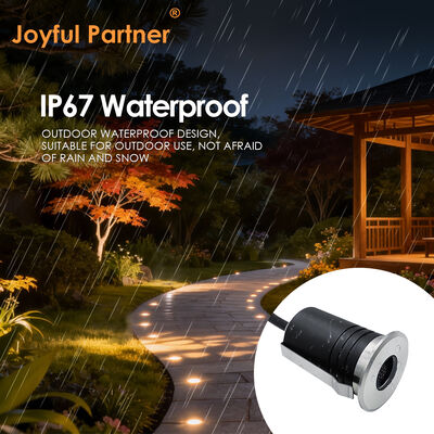 ضوء تحت الأرض LED IP67 3W 3 سنوات الضمان 40-42MM للأسواق الرصيف