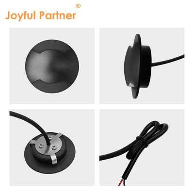 ضوء الرؤية الجانبية LED في الأرض 1W 3W 12V-24VDC الألومنيوم النقي 6063#