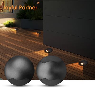 ضوء الرؤية الجانبية LED في الأرض 1W 3W 12V-24VDC الألومنيوم النقي 6063#