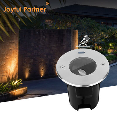 زاوية شعاع قابلة للتعديل LED تحت الأرض الضوء العميق مضاد للوهج مدفون 4000K DIA95MM 3W CREE SMD 3535