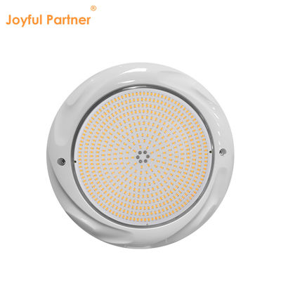 مصابيح حمام تحت الماء مصابيح السباحة RGB 230mm 18W سطحية مثبتة IP68 DC12V 3000K