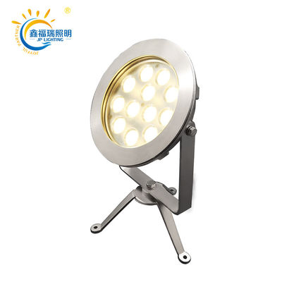 شهادة CE ROHS DC 24V IP68 إمدادات المصنع 12X1W LED أحادي اللون المغمورة الضوء البحيرة منخفضة الجهد