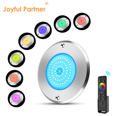 RGB Ultra Slim IP68 إضاءة حمام السباحة LED SS316L بيت متكامل النوع SMD2835 6w تحت الماء أضواء مضادة للماء