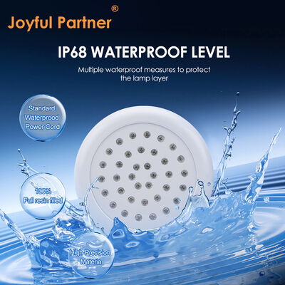 ضوء مسبح RGB مملوء بالراتنج فائق النحافة SMD5050 DC12V مقاوم للماء جهاز تحكم عن بعد مضاد للمياه المالحة