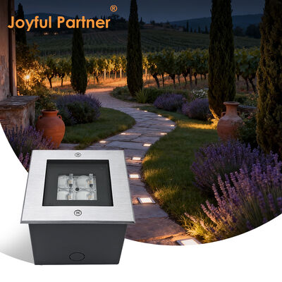 مساحة سطح السفينة تحت الأرض 125 * 125MM ADC12 غطاء الألومنيوم القابل للصب الصب عالي SMD LED مع تصميم عميق مضاد للوهج