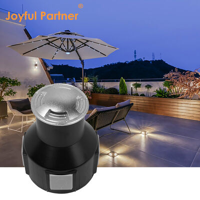 LED تحت الأرض الضوء تحمل الحمل القوي LED Drive أكثر من 316 حلقة الأمامية من الفولاذ المقاوم للصدأ SMD LED مع غطاء تركيب ABS