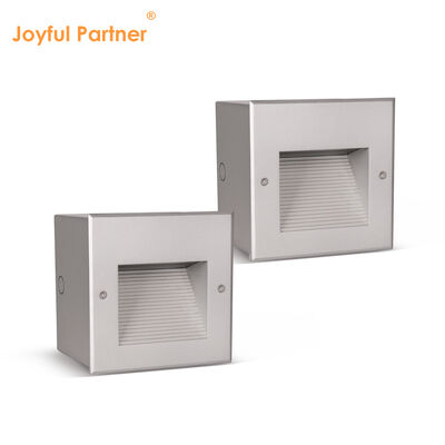 ضوء الحائط المضخم 160 * 160MM أوزرام SMD2835 مسحوق الطلاء النهائي AC100-240V للسلالم