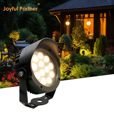 إضاءة حديقة LED قابلة للتعديل بزاوية شعاع 36 واط مع مشغل DMX512 مدمج DC24V RGB3in1